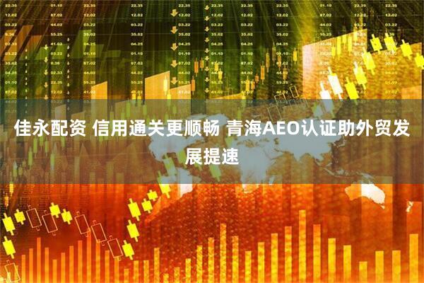 佳永配资 信用通关更顺畅 青海AEO认证助外贸发展提速